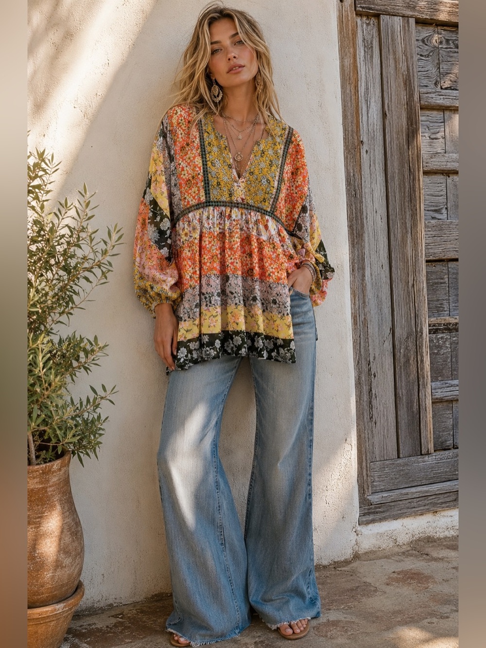New Directions blouse sheer size medium